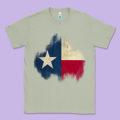 Texas Patch Classic Tee Designed By Adodesignshop