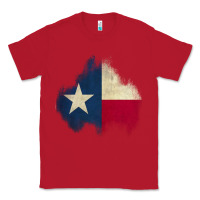 Red texas patch Classic Tee - AdoDesignShop