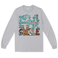 Moon Dust it’s a beautiful day to smile Long Sleeve Tee - JahusDesignShop