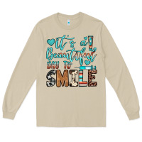 Mushroom it’s a beautiful day to smile Long Sleeve Tee - JahusDesignShop