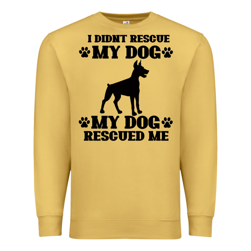 Rescue Dog Premium Sweatshirt by Bettercallsaul | Teevron