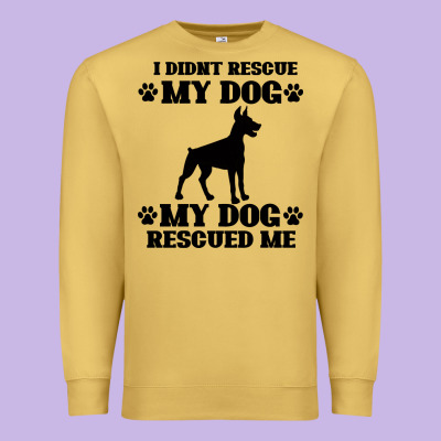 Rescue Dog Premium Sweatshirt Designed By Bettercallsaul