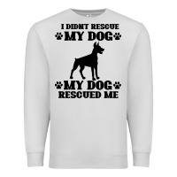 Dove Grey rescue dog Premium Sweatshirt - Bettercallsaul