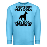 Ocean Blue rescue dog Premium Sweatshirt - Bettercallsaul