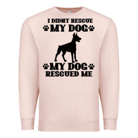 Pale Pink rescue dog Premium Sweatshirt - Bettercallsaul