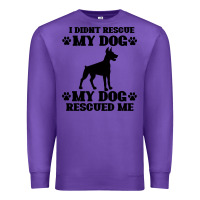 Purple rescue dog Premium Sweatshirt - Bettercallsaul