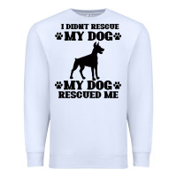 White rescue dog Premium Sweatshirt - Bettercallsaul