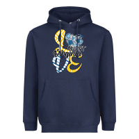 Navy Love West Virginia Heavyweight Hoodie - Bettercallsaul