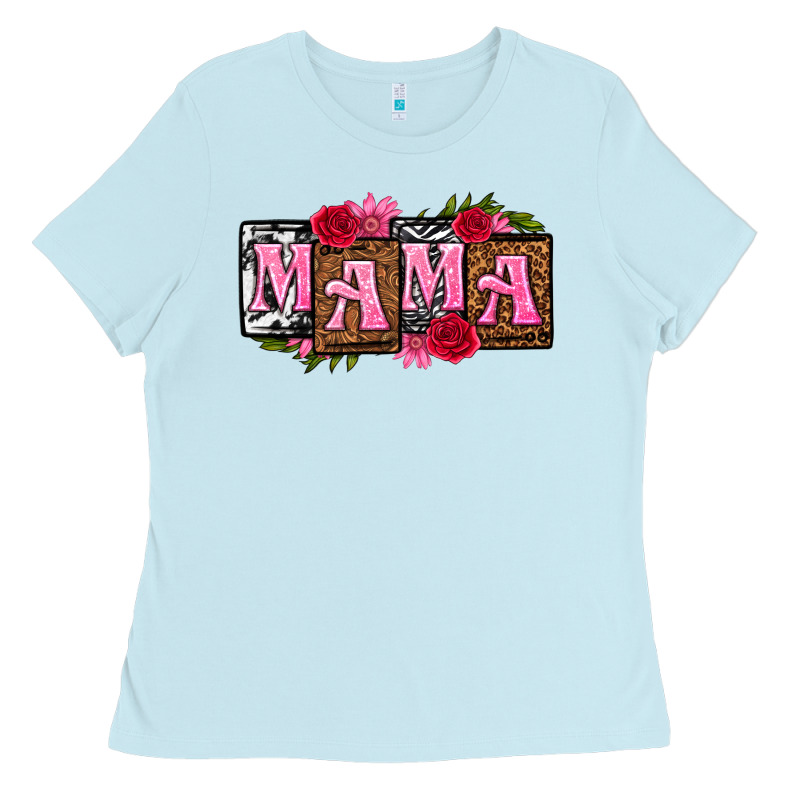 Mama With License Letters Mothers Day Ladies Tee by texasbilliewilder | Teevron