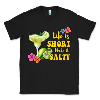Black life is short make it salty Classic Tee - Jasminsmagicworld