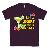 Plum life is short make it salty Classic Tee - Jasminsmagicworld