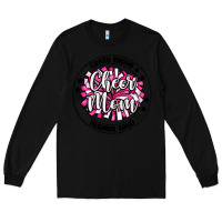 Black cheer mom Long Sleeve Tee - MaliasSmallBusiness