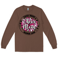 Chestnut cheer mom Long Sleeve Tee - MaliasSmallBusiness