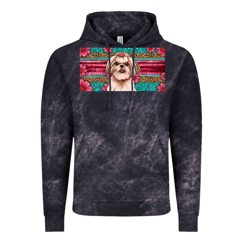 Shih Tzu License Plate Vintage Hoodie by Artiststas | Teevron