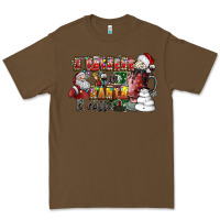 Cacao I Believe In Santa And Coffee Premium Tee - CowhideDigitalArt