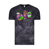 Cloud Black mardi gras coffee Vintage Tee - Jasminsmagicworld
