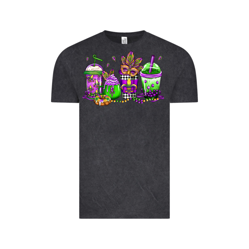 Mardi Gras Coffee Vintage Tee by Jasminsmagicworld | Teevron