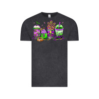 Vintage Black mardi gras coffee Vintage Tee - Jasminsmagicworld