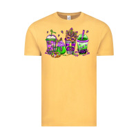 Vintage Mustard mardi gras coffee Vintage Tee - Jasminsmagicworld