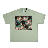 Oil Green suffolk ewe and merino ram sheeps Urban Heavy Tee - BarkalooDesign