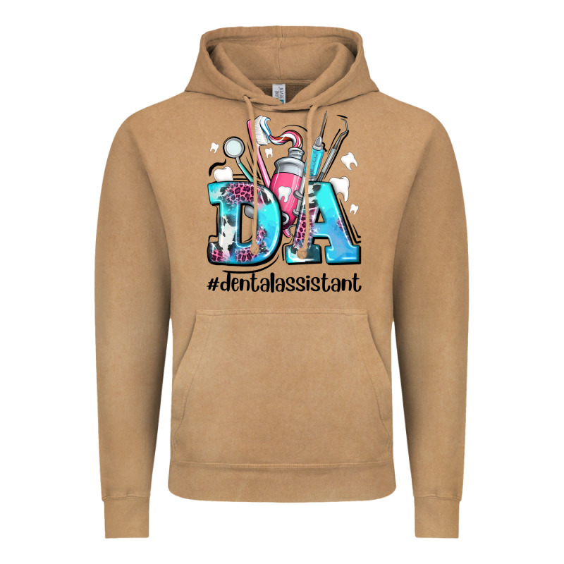 Da Dental Assistant Vintage Hoodie by AdoDesignShop | Teevron