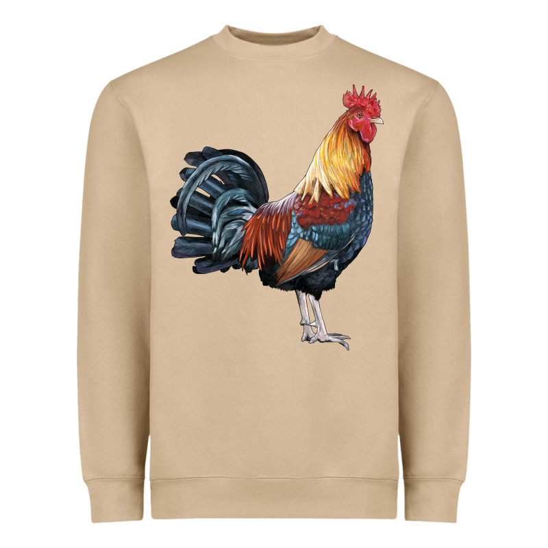 New Hampshire Red Rooster Heavyweight Sweatshirt by LillyAllenDesigns | Teevron