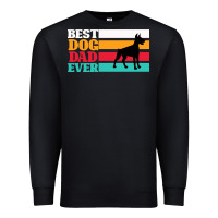 Black Best Dog Dad Ever Premium Sweatshirt - Bettercallsaul