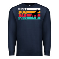 Navy Best Dog Dad Ever Premium Sweatshirt - Bettercallsaul
