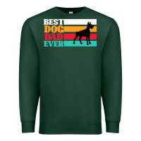 Sports Green Best Dog Dad Ever Premium Sweatshirt - Bettercallsaul