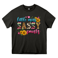 Asphalt western little miss sassy pants Heavy Core Tee - Zillion Design Studio