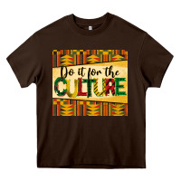 Chocolate Brown do it for the culture juneteenth tumbler Heavy Core Tee - BarkalooDesign