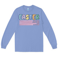 Colony Blue easter  Bunny Kısses Long Sleeve Tee - MaliasSmallBusiness