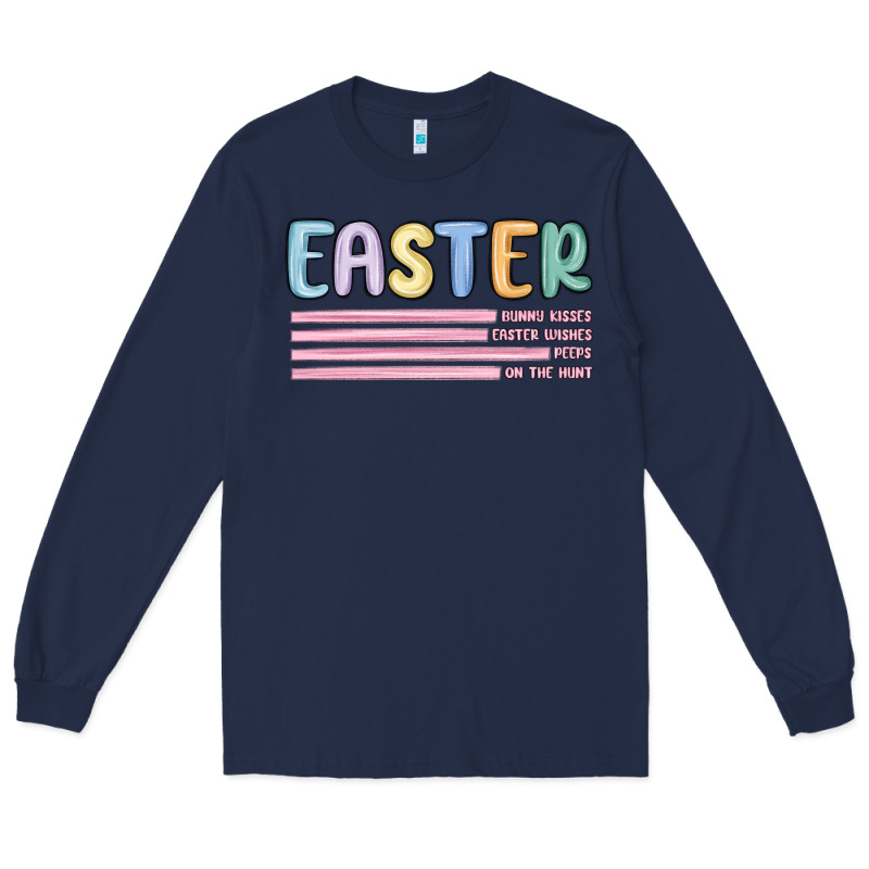 Easter  Bunny Kısses Long Sleeve Tee by MaliasSmallBusiness | Teevron