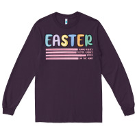 Plum easter  Bunny Kısses Long Sleeve Tee - MaliasSmallBusiness