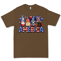 Cacao America gnomes 4th of July Premium Tee - CowGirlArtShop