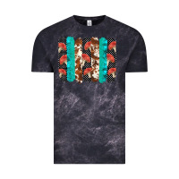 Cloud Black ladybug brushstrokes  2 Vintage Tee - BarkalooDesign
