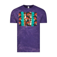 Cloud Purple ladybug brushstrokes  2 Vintage Tee - BarkalooDesign