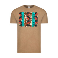 Vintage Coffee ladybug brushstrokes  2 Vintage Tee - BarkalooDesign
