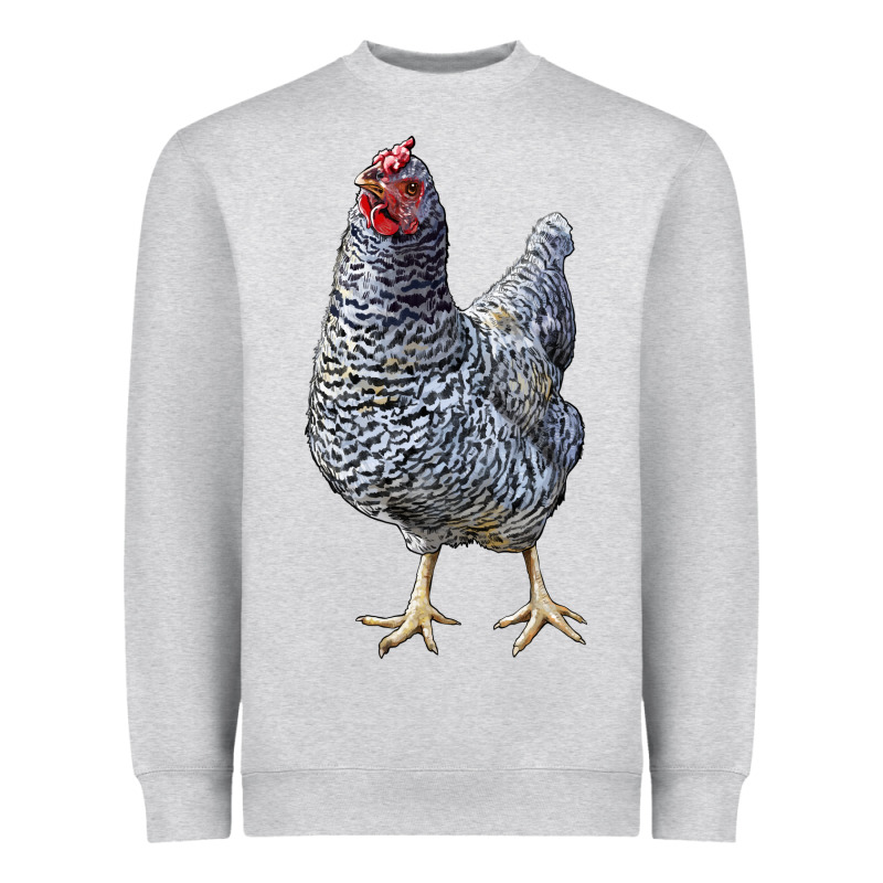 Dominique Chicken Heavyweight Sweatshirt by LillyAllenDesigns | Teevron