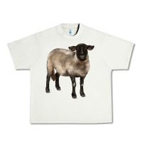 Pistachio suffolk ewe Urban Heavy Tee - BarkalooDesign