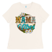 Bone mama vibes with daisies Ladies Tee - texasbilliewilder