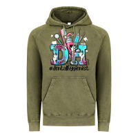 Vintage Olive d h dental hygienist Vintage Hoodie - AdoDesignShop