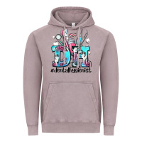 Vintage Zinc d h dental hygienist Vintage Hoodie - AdoDesignShop