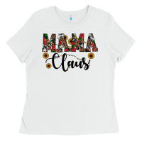 White mama claus Ladies Tee - JahusDesignShop