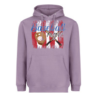 Lavender Baseball mom Heavyweight Hoodie - Bettercallsaul