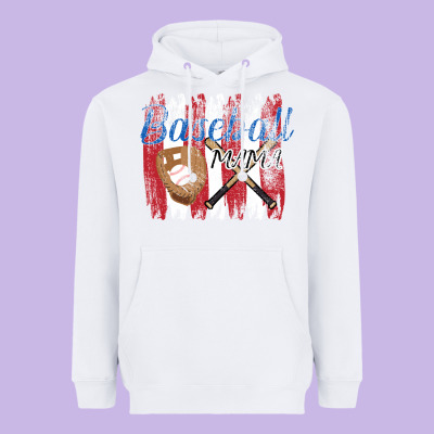 Baseball Mom Heavyweight Hoodie Designed By Bettercallsaul