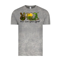 Cloud Rock peace love green lizard Vintage Tee - LillyAllenDesigns