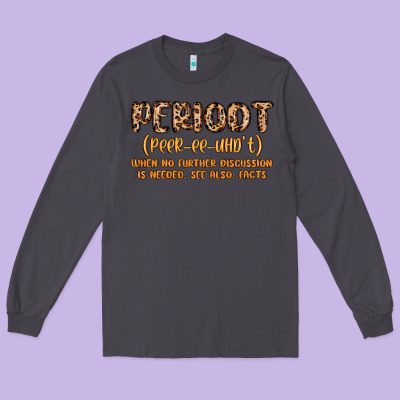 Periodt Definition Long Sleeve Tee Designed By Maliassmallbusiness