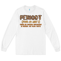 White periodt definition Long Sleeve Tee - MaliasSmallBusiness