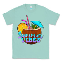 Seafoam summer vibes coconut drink Classic Tee - Jasminsmagicworld